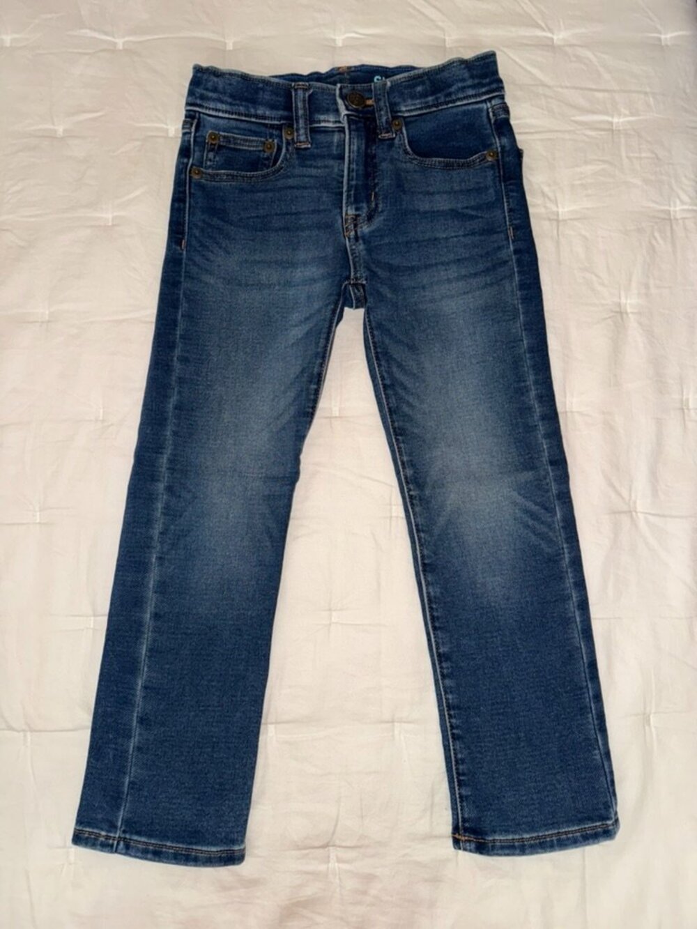 J Crew Crewcuts Denim Jeans Slim Size 5.